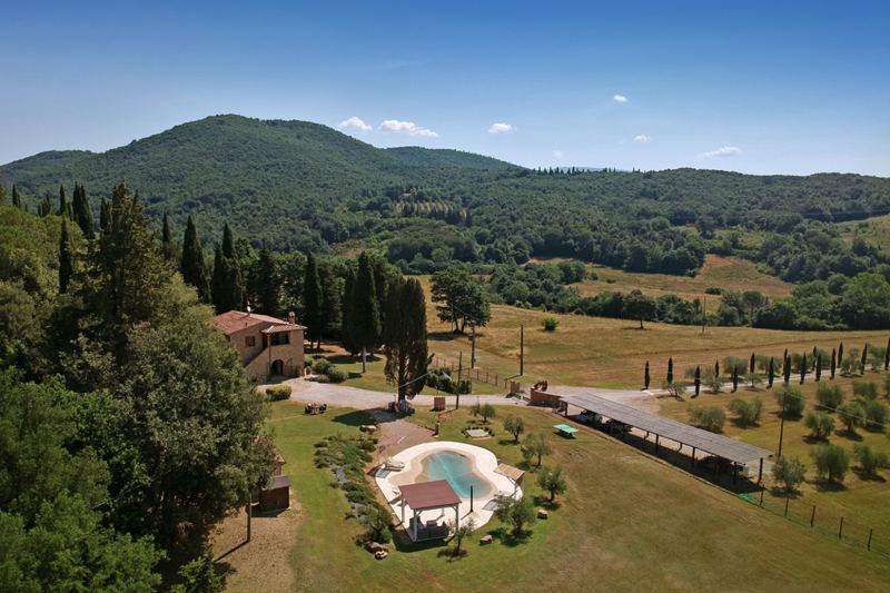 Villa Podere Cafaggio in Monteverdi Marittimo