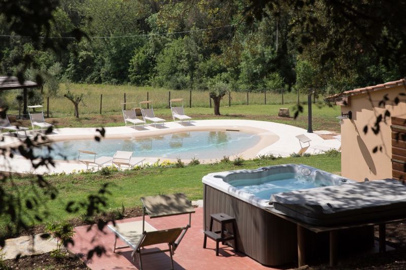 Villa Podere Cafaggio in Monteverdi Marittimo