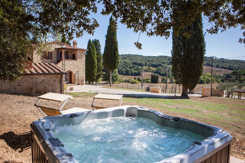 Villa Podere Cafaggio in Monteverdi Marittimo