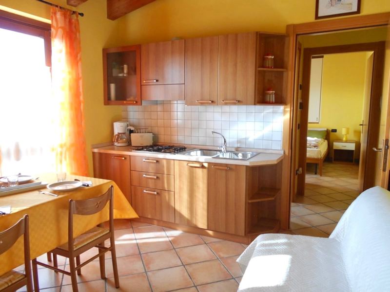 Ferienwohnung Apt. Viola, Rustiko La Fontana in Tignale