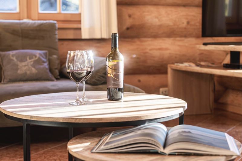 Chalet Beim Waicher Chalets & Suiten Chalet Naturstammhaus in Ruhpolding