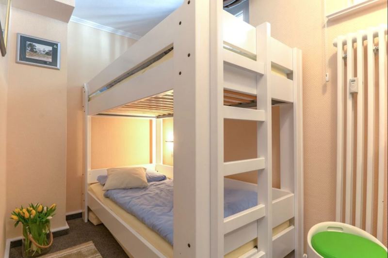 Das Etagenbett ist ein Traum für jedes Kind.