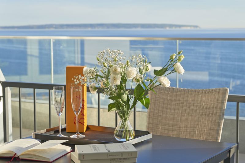 Penthouse Meerblick in Sellin