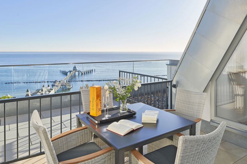 Penthouse Meerblick in Sellin
