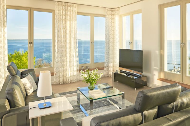 Penthouse Meerblick in Sellin