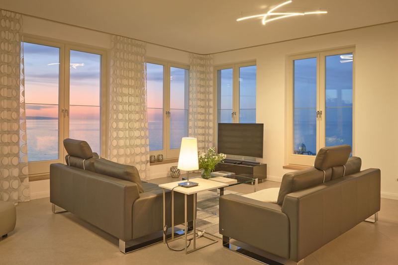 Penthouse Meerblick in Sellin