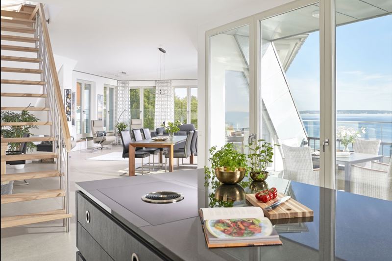 Penthouse Meerblick in Sellin