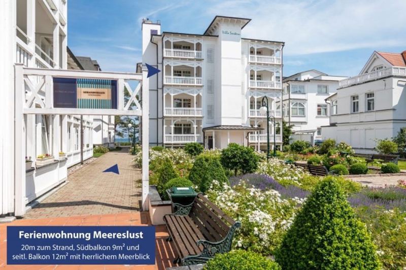 Ferienwohnung MEERESLUST / Villa SEESTERN in Binz