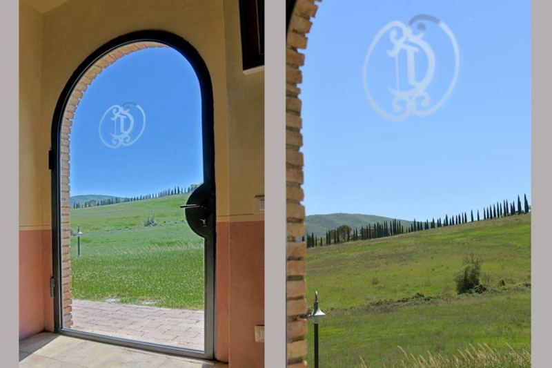 Traumhafter Ausblick aus der Villa Gherardesca in der Toskana