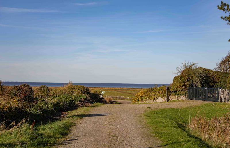 Der Blick vor dem Haus führt unweigerlich auf das Meer