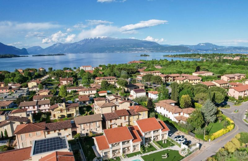 Der Gardasee ist nur wenige Gehminuten von der Ferienwohnung entfernt