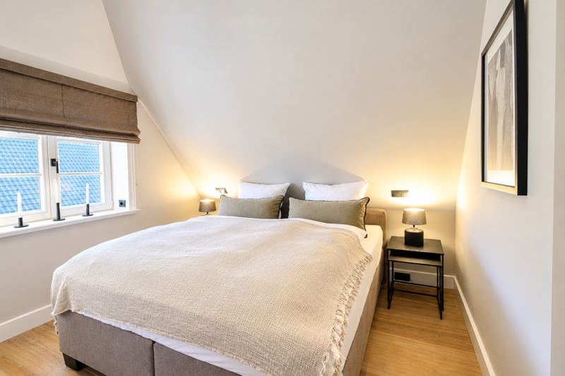Das zweite Schlafzimmer im Obergeschoss