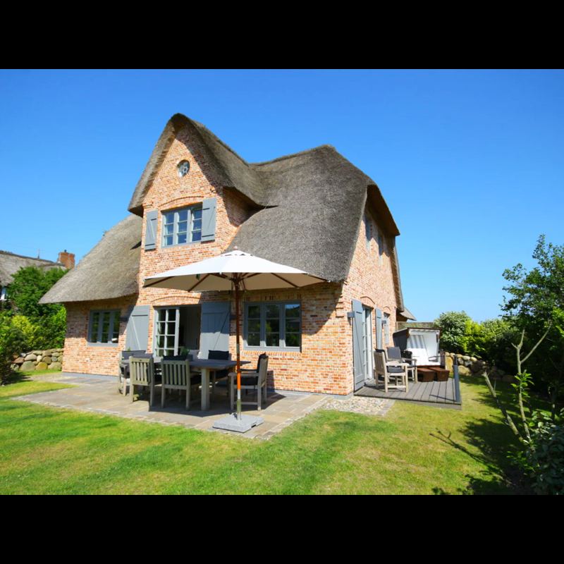 Das Ferienhaus mit zwei Terrassen