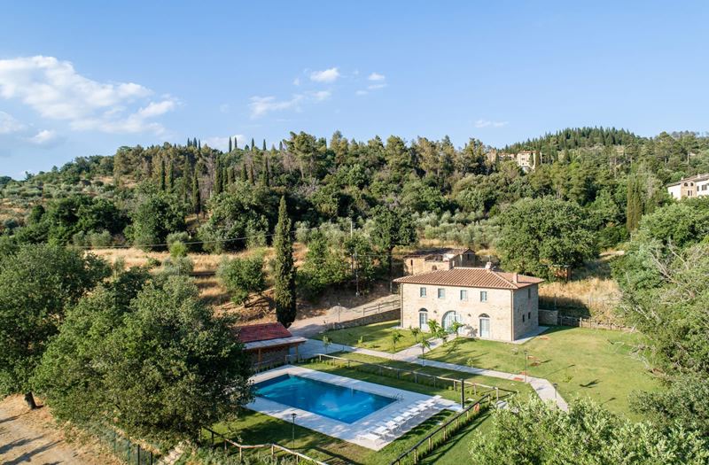 Villa Bellucci in Cortona