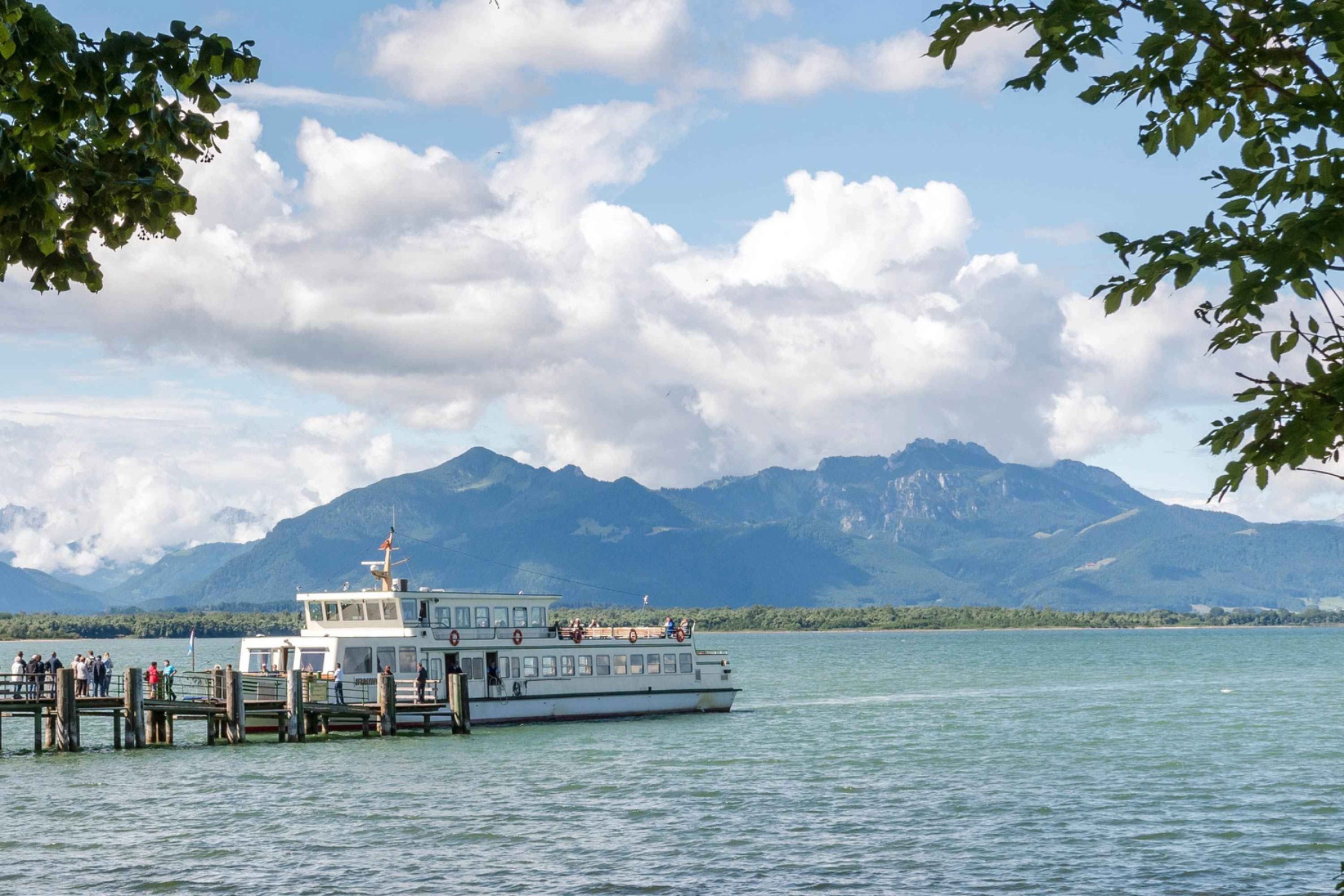 Ferienwohnung Beim Paulfischer direkt am Chiemsee - Ofenbankerl