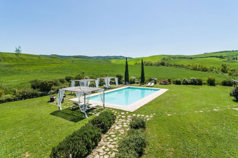 Villa Castiglione in Castiglione d'Orcia