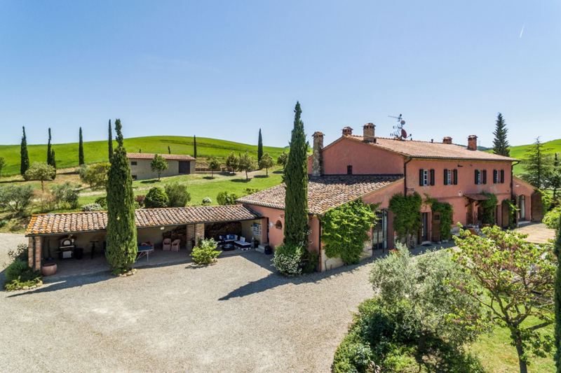 Villa Castiglione in Castiglione d'Orcia