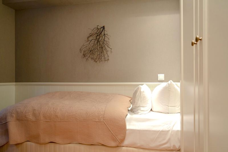 Das zweite Schlafzimmer mit Einzelbett