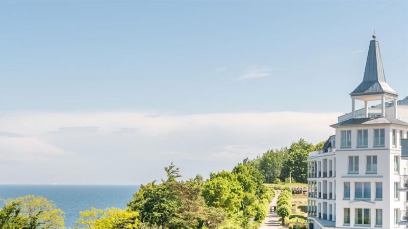 Die Villa First mit dem Ferienappartement Zaunkönig in Sellin am Hochufer