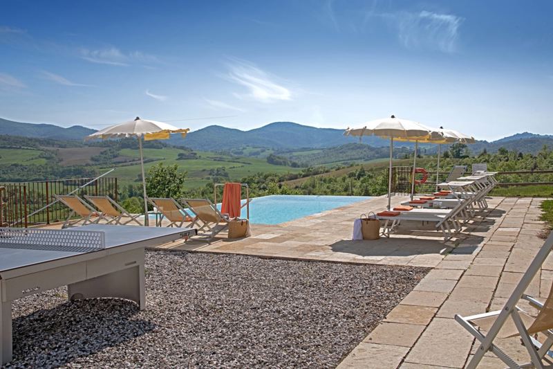 Villa Podere Cipressini in Montecatini Val di Cecina