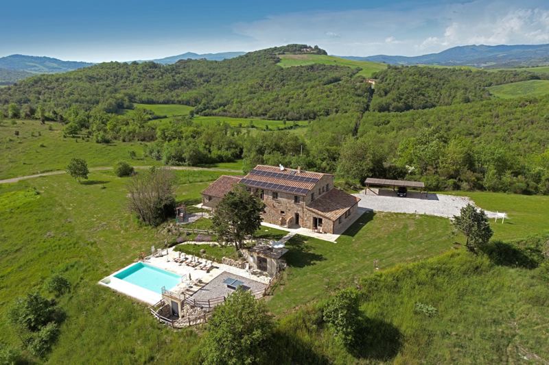 Villa Podere Cipressini in Montecatini Val di Cecina