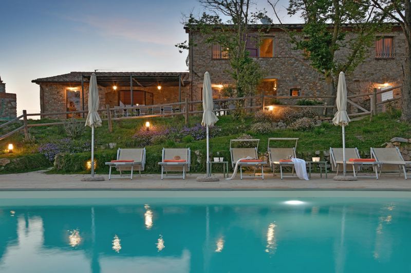 Villa Podere Cipressini in Montecatini Val di Cecina