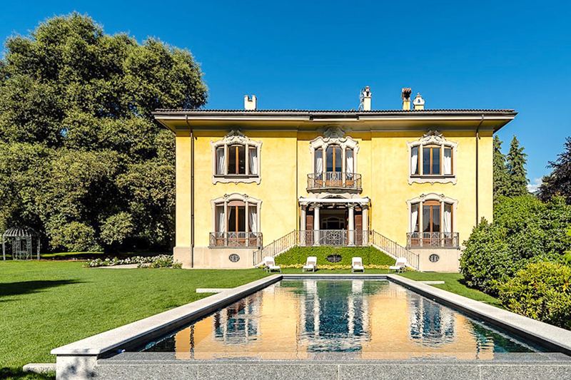 Herzlich willkommen in der Villa Fruttuosa am Lago Maggiore in Italien.