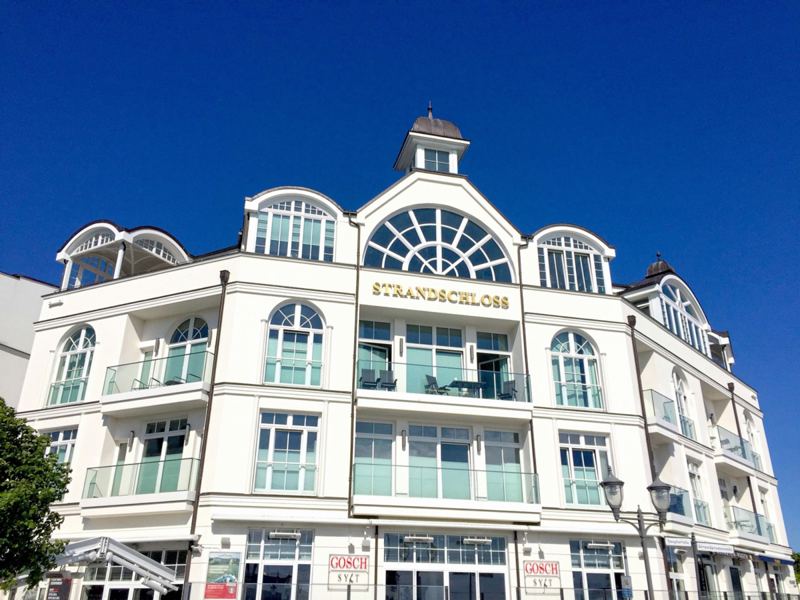 Das Strandschloss mit der Luxus Ferienwohnung in Binz
