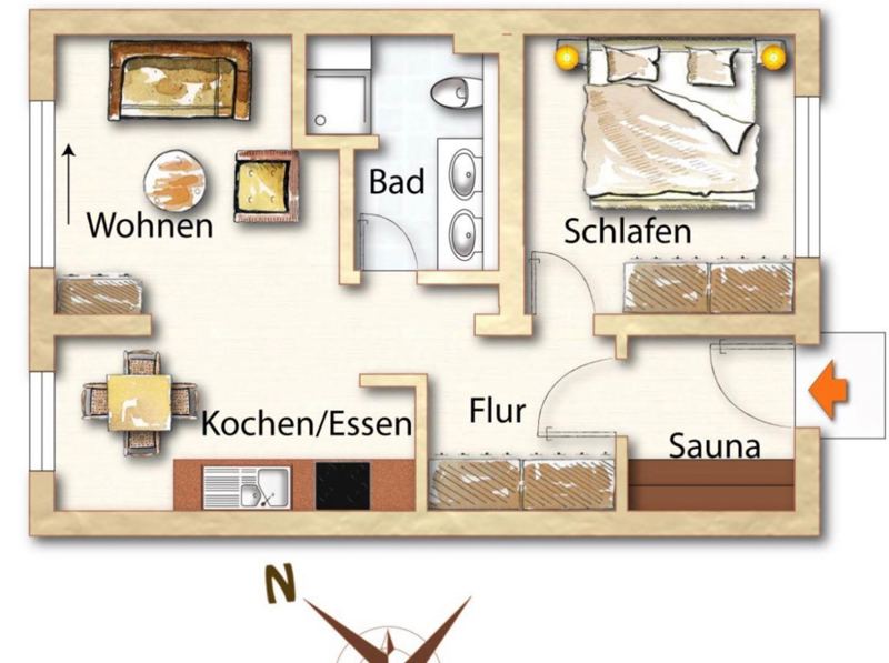 Ferienwohnung Meerblick in Binz