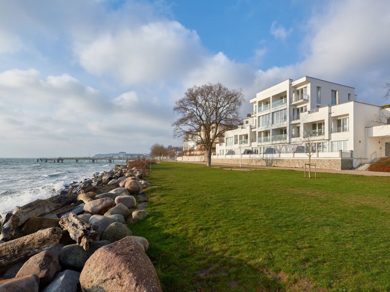 Die Residenz mit der Ferienwohnung Ocean Eleven in Sassnitz auf Rügen