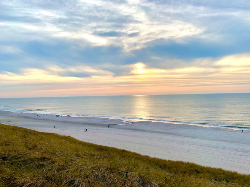 Der Strand in Wenningstedt auf Sylt