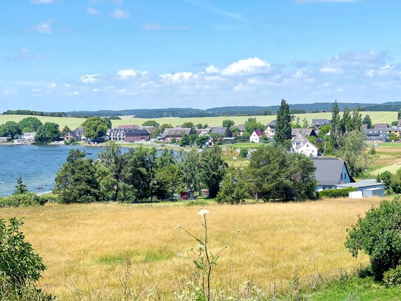 Die wunderbare Boddenlandschaft auf der Halbinsel Mönchgut