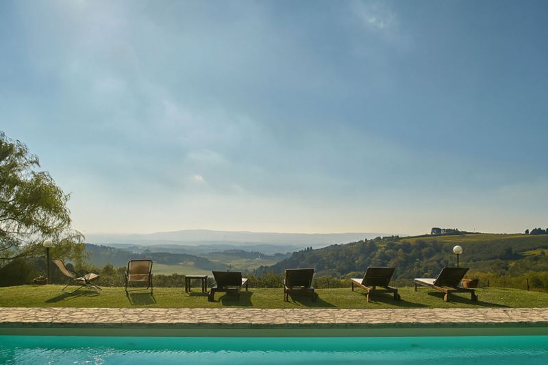 Villa Il Podere in Fiano Certaldo