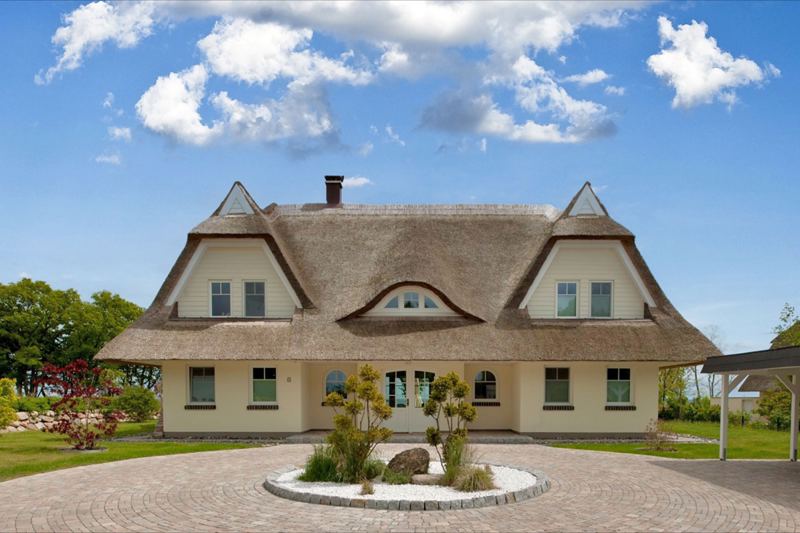 Villa Strandhus in Lobbe
