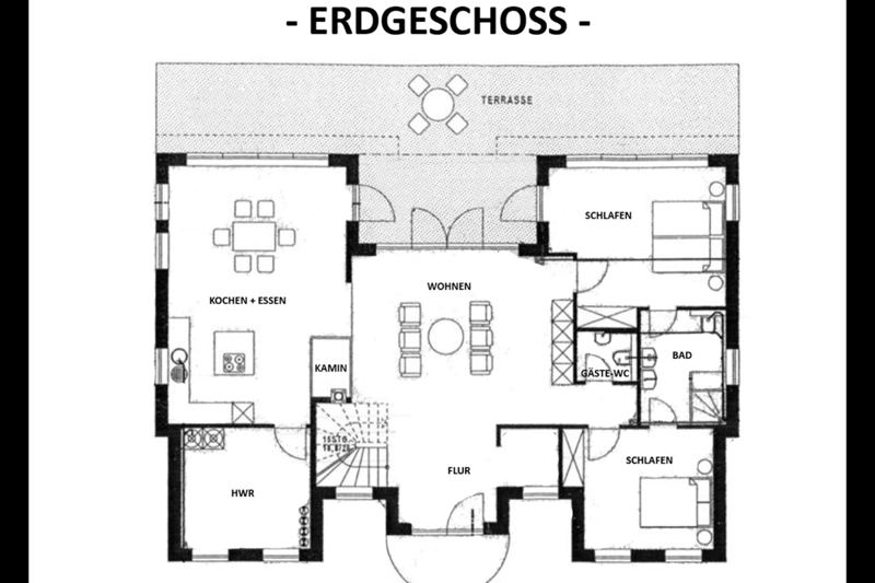 Villa Strandhus in Lobbe