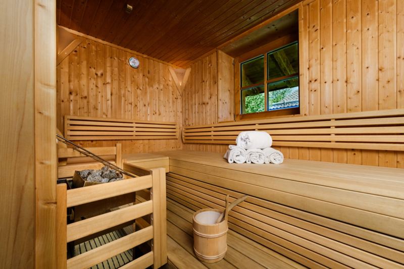 Sauna im Chalet Gams in Neukirchen am Großvenediger