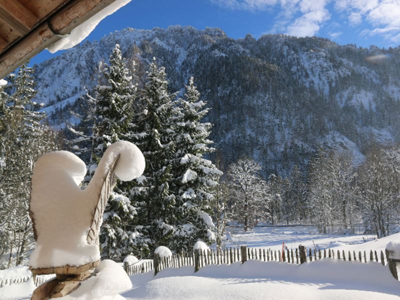 Chalet Beim Waicher Chalets & Suiten Chalet Naturstammhaus in Ruhpolding