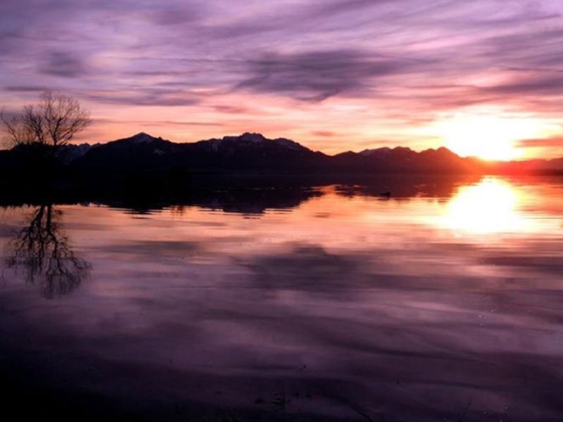 Ferienwohnung Beim Paulfischer direkt am Chiemsee - Ofenbankerl in Chieming