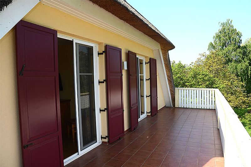 Die große Dachterrasse

