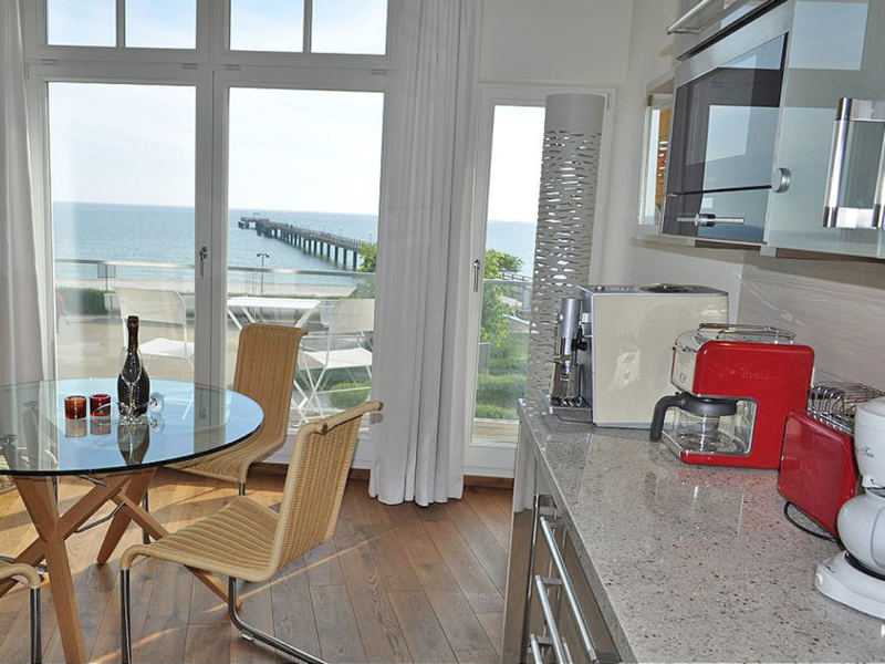 Auch das Kochen macht mehr Spaß bei der Aussicht