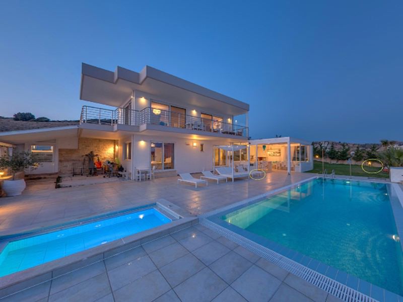 Villa Delfini Lounge Villa  - Kalamaki - Südküste Kreta in Pitsidia